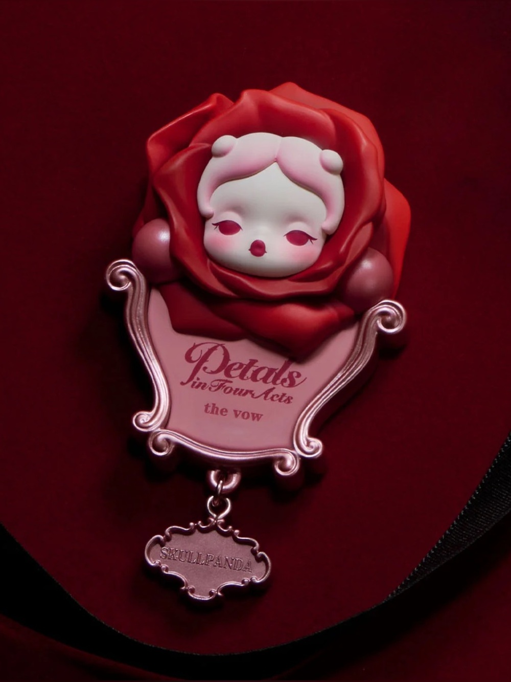 NIB Pop Mart Skullpanda Petals in Four Acts Series Magnet - The Vow